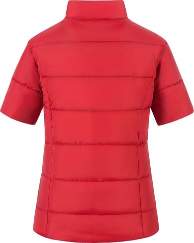 سترة كريسونو النسائية المنتفخة خفيفة الوزن بأكمام قصيرة وقابلة للتعبئة in Kuwait