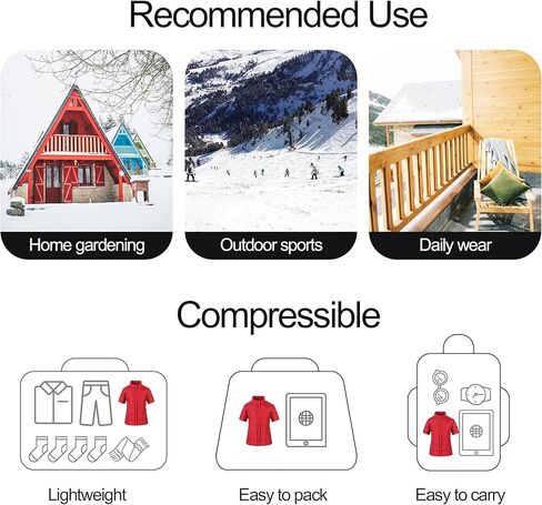 سترة كريسونو النسائية المنتفخة خفيفة الوزن بأكمام قصيرة وقابلة للتعبئة in Kuwait