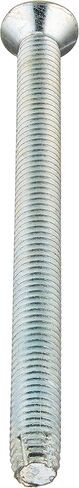 Small Parts 3780FPF Steel Thread Cutting Screw, Zinc Plated, 82 Degree Flat Head, Phillips Drive, Type F, 3/8"-16 Thread Size, 5" Length (Pack of 5) in Saudi Arabia
