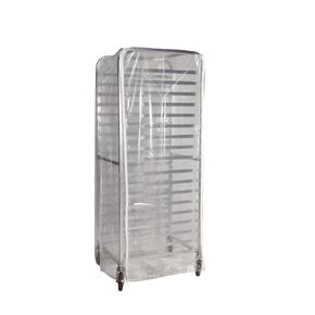 SRC-58-3Z (112483) Rack Cover, Bakery, Heavy Duty, Clear Plastic Cover with 3 Reinforced Zippers