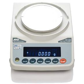 A&D Weighing Gram Scale, Industrial & Scientific Digital Scale with 320 gram Max Capacity, 0.001g (0.01g LFT) Accuracy, External Calibration, Counting and Percentage Modes, IP54 Protection (FX-300iN)
