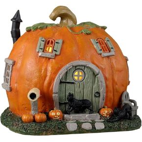 Lemax Pumpkin Cottage, AC Adaptable #34082