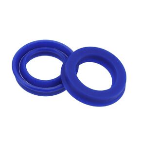 uxcell UHS Radial Shaft Seal 14mm ID x 22mm OD x 5mm Width PU Oil Seal, Blue Pack of 2