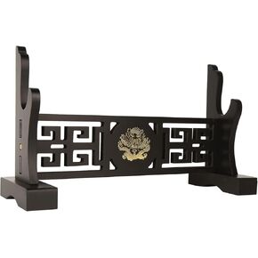 Sword Holder Katana Wall Mount Katana Stand Samurai Display Rack Support All Tanto Sword Wakizashi 4-Tier