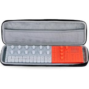 ANALOG CASES GLIDE Case for Yamaha SEQTRAK - Custom-Fitted Compact GLIDE Hard Case for Travel