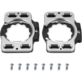 1 Pair Bike Cleats Bicycle Pedal Cover, Quick Release Pedal Clip Bicycle Shoe Cleats Adapter Converter Cycling Cleats Shoes for Speedplay Zero, Pave/Ultra Light Action, X1, X2, X5