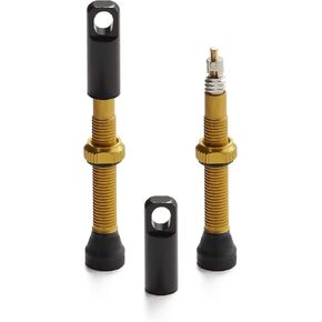 BW Tubeless Presta Valve Stems with Integrated Valve Core Tool - 36, 44, 60 and 80mm Options for MTB and Road Bike – Available in Black, Silver and Gold