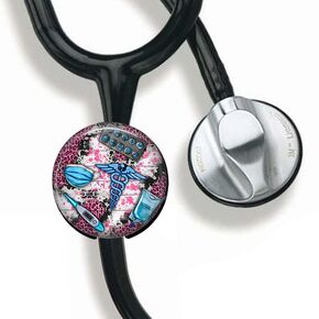 CHNLML Stethoscope Name Tag Nurse Doctor Stethoscope ID Tag Customized Steth ID Tag (Cute Sloth)