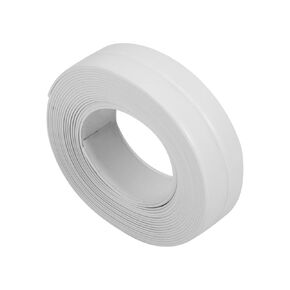 Self Adhesive Bath Sealing Strip Kitchen Caulk Tape Sealant Strip PVC Waterproof Sealing Tape Tub Floor Wall Protector Strip (22mm*3.2M)