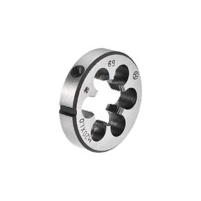 uxcell M22 X 1.5 Metric Round Die, Machine Thread Left Hand Threading Die, Alloy Tool Steel Screw Thread Cutting Die