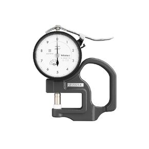 Mitutoyo 7326A Dial Thickness Gage, 0-0.05" Range, ±0.0002" Accuracy, 0.0001" Graduation, 1.4N or less Measuring Force