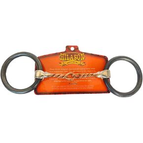 HILASON Weighted O Ring Twisted Copper Wire Snaffle Bit with Black Sweet Iron | Horse Bit | Horse Bits Western | Walking Horse Bits | Training Horse Bit | Equine Bits | Bit for Horses