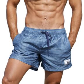 Taddlee Swimwear Men's Swimsuits Boardshorts Swim Beach Surf Trunks Boxer Briefs