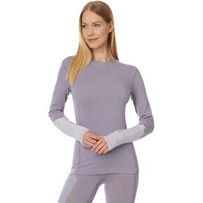 حذاء Arc'teryx Rho Merino من الصوف برقبة دائرية LS للنساء | طبقة أساسية من صوف ميرينو خفيف الوزن