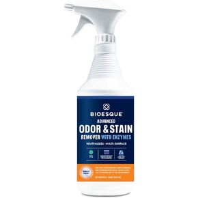Bioesque Advanced Odor & Stain Remover with Enzymes, 1 Gallon (Pack of 4)