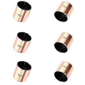 Othmro 3 pcs Oilless Bushing Sleeve Bearing 0.78"Bore x0.9"OD x0.78" Length Plain Bearings Wrapped Oilless Bushings