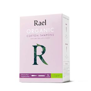 Tampons Made With Organic Cotton Super