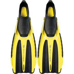 Bonassi | Orca Fins Great Adult Full Foot Pocket fins for Swimming, Diving, Snorkling and Spearfishing - Made in Italy