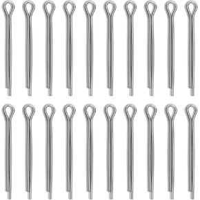 20pcs Bike Disc Brake Pad Pins Bike Brake Pad Cotter Pin Steel Split Pin Fastener Bicycle Lock Pin Compatible with Shimano Compatible with Tektro
