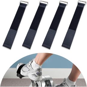 4 قطع من أحزمة دواسات آلة تمرين الساق البيضاوية - تعزيز تمرين الساق مع أحزمة التمرين - مثالية لتمرين الجلوس - أحزمة مضادة للتساقط - ملحقات اللياقة البدنية المنزلية الرياضية in Kuwait