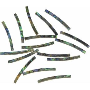 Dopro Guitar Rosette New Zealand Abalone Shell Curved Strips Guitar Sound Hole Inlay 110mmx2mmx1.5mm