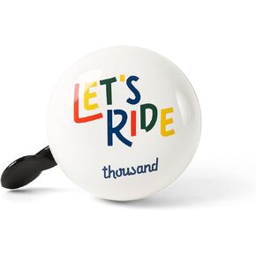 Thousand Jr. Bicycle Bell - Kids Bike Bell - Ding Dong Bell for Children