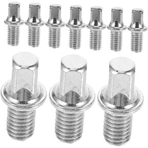 10pcs Drum Screw Fittings Drum Key Screws Drum Bolts for Pedal Shaft Jazz Screws Percussion Accessories for Drum Kit Drum Hardware Drum Repair Snare Drum Screws Bass Drum Screws