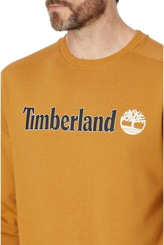 سويت شيرت رجالي من Timberland بشعار خطي ورقبة دائرية in Saudi Arabia