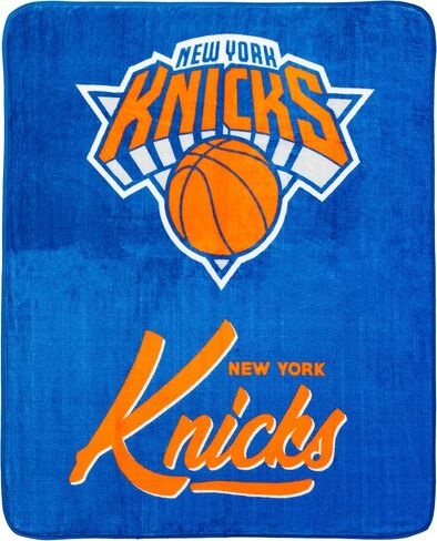 Northwest NBA New York Knicks Unisex-Adult Raschel Throw Blanket, 50" x 60", Signature in Saudi Arabia