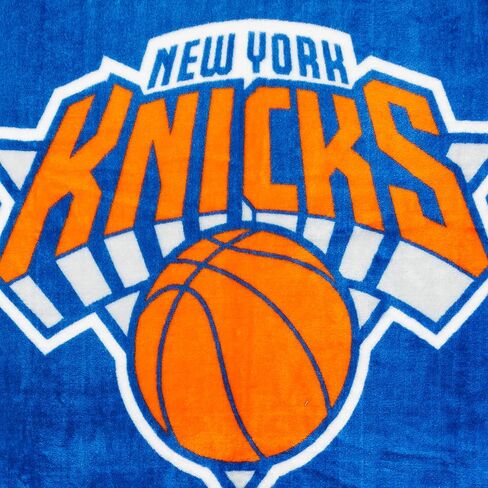 Northwest NBA New York Knicks Unisex-Adult Raschel Throw Blanket, 50" x 60", Signature in Saudi Arabia