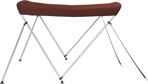 Budge 2 Bow Bimini Top Kit (Width 59"- 67") (Height 52") (Length 65"), Multiple Colors in Saudi Arabia