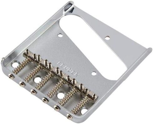 Fender 6-Saddle Vintage Telecaster Bridge Kit for American Vintage and Mexican Vintage Telecaster, Chrome in Saudi Arabia