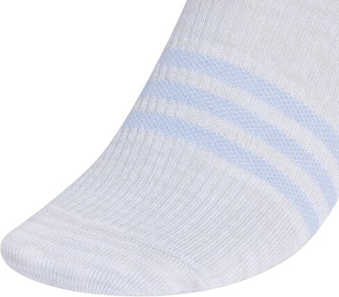 adidas Girls' Kids Superlite 3.0 Athletic Quarter Socks (6-Pair) Ankle High Fit with Targeted Padding and Arch Compression in Saudi Arabia