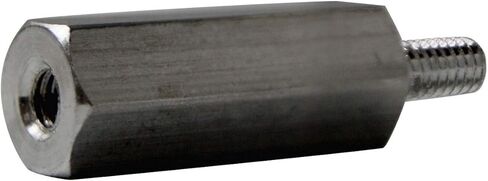 Small Parts 501214HMA Aluminum Male-Female Threaded Hex Standoff, 1/2" Hex Size, 3/4" Length, 1/4"-20 Thread Size in Saudi Arabia