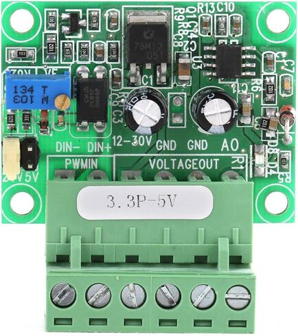وحدة PLC الرقمية التناظرية إشارة PWM إلى جهد PLC، إشارة PWM 3.3 فولت إلى محول جهد 0-5 فولت D/A وحدة PLC الرقمية التناظرية in Saudi Arabia