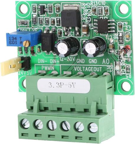 وحدة PLC الرقمية التناظرية إشارة PWM إلى جهد PLC، إشارة PWM 3.3 فولت إلى محول جهد 0-5 فولت D/A وحدة PLC الرقمية التناظرية in Saudi Arabia