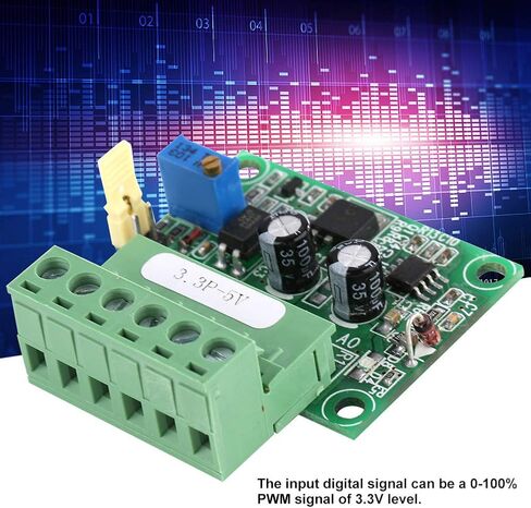 وحدة PLC الرقمية التناظرية إشارة PWM إلى جهد PLC، إشارة PWM 3.3 فولت إلى محول جهد 0-5 فولت D/A وحدة PLC الرقمية التناظرية in Saudi Arabia