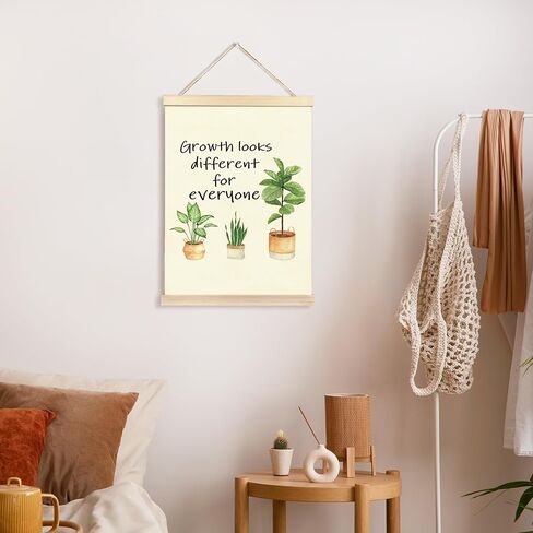 CGBHW Inspirational Mental Health Poster Hanger Frame, Motivational Therapy Office Decor, Positive Affirmations Posters Wall Art Hanging Decor for School Counseling Classroom Decoration in Saudi Arabia