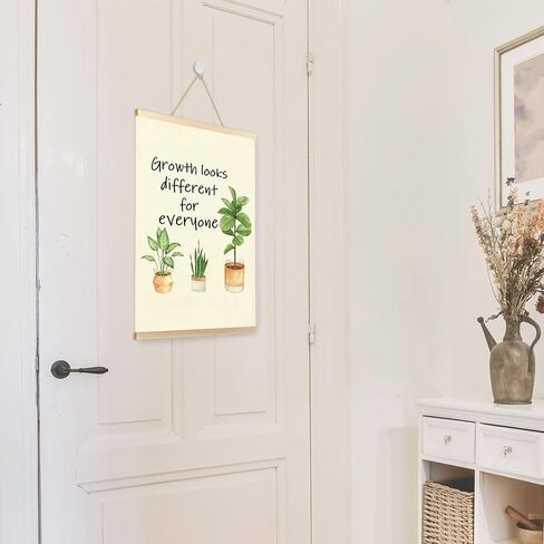 CGBHW Inspirational Mental Health Poster Hanger Frame, Motivational Therapy Office Decor, Positive Affirmations Posters Wall Art Hanging Decor for School Counseling Classroom Decoration in Saudi Arabia
