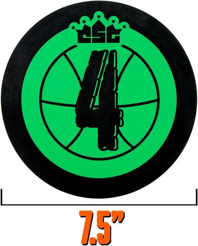 Crown Sporting Goods Hot Shot Training Markers - 7.5" Basketball Training Spots - Round Flat Number Dots for Youth & Adult Team Sports in Kuwait