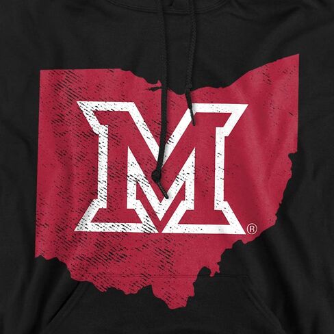 Miami University Official Ohio Unisex Adult Pull-Over Hoodie in Saudi Arabia