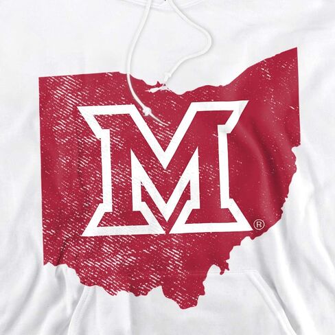 Miami University Official Ohio Unisex Adult Pull-Over Hoodie in Saudi Arabia