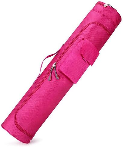 Mr. Teto. Yoga Mat Bag - Yoga Mat Carrier - Zip Exercise Yoga Mat Carry Bag for Women Men with Multi-Functional Storage - Cargo Pocket Extra Wide Adjustable Shoulder Strap in Saudi Arabia