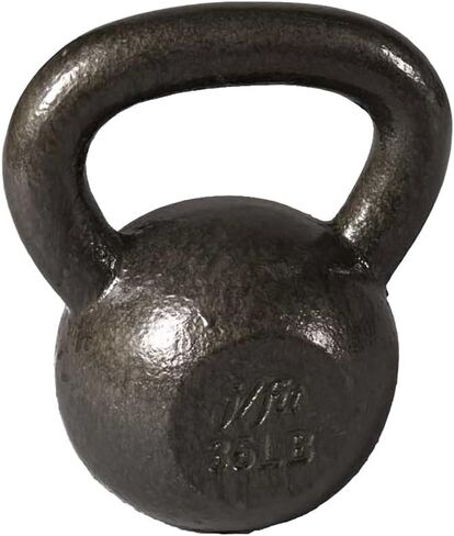 j/fit Kettlebell Weights | Solid Iron - No Fillers | Ergonomic Handle For Sturdy Grip | Perfect Weight Distribution | For Cardio Workouts, Fat Loss, Fitness Exercises, Extreme Training and More - 30, 35, 40, 50-lb Weights in Saudi Arabia