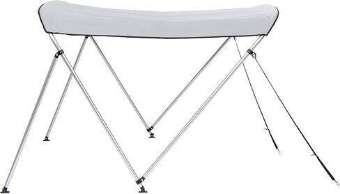 Budge 2 Bow Bimini Top Kit (Width 59"- 67") (Height 52") (Length 65"), Multiple Colors in Saudi Arabia