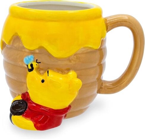Silver Buffalo SpongeBob SquarePants 3D Sculpted Ceramic Mug, 20 Ounces in Saudi Arabia