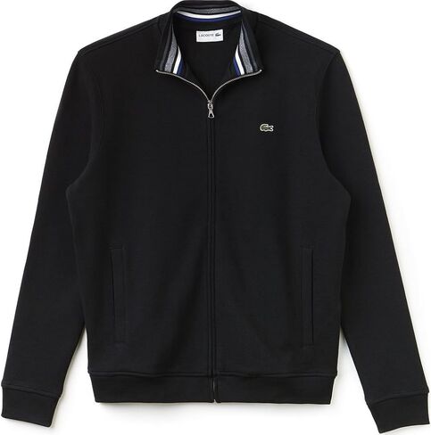 Lacoste Men's Semi Fancy Brushed Pique Fleece Full Zip Sweatshirt in Saudi Arabia