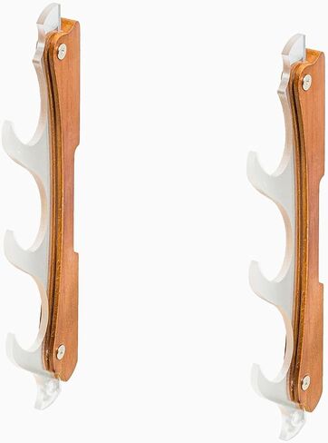 Katana Wall Stand Clear-Acrylic Weapon Holder, Sword Wall Mount Samurai Sword Rack Adjustable Lightsaber Sword Hook Display Stand (Black-1 Tier) in Saudi Arabia