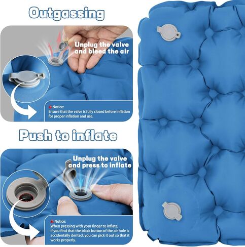 ONTYZZ Inflatable Seat Cushion Lightweight Stadium Seat Pad Travel Air Seat Cushion for Hiking Office Airplane Stadium Car in Saudi Arabia