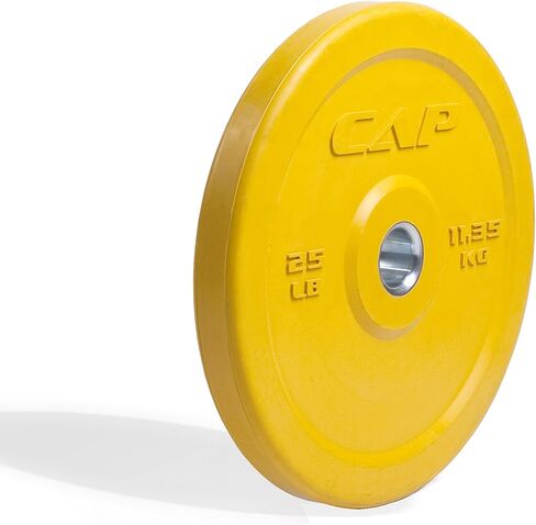 لوحة ممتصة للصدمات مطاطية مقاس 5 سم من CAP Barbell Olympic، فردية in Saudi Arabia